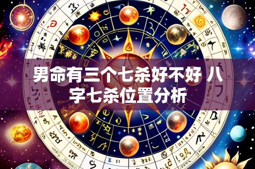 男命有三个七杀好不好 八字七杀位置分析