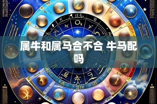 属牛和属马合不合 牛马配吗