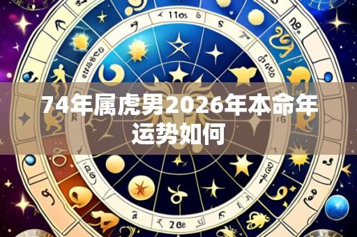 74年属虎男2026年本命年运势如何