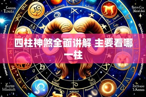 四柱神煞全面讲解 主要看哪一柱