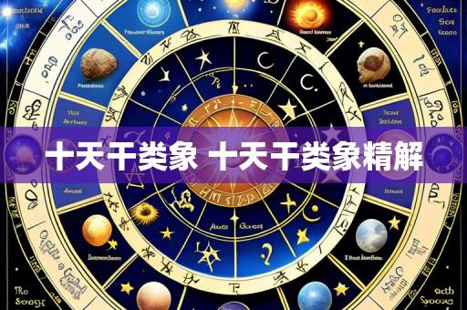 十天干类象 十天干类象精解