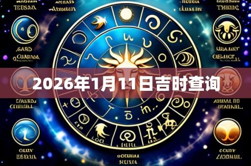 2026年1月11日吉时查询