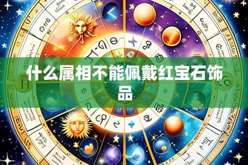 什么属相不能佩戴红宝石饰品