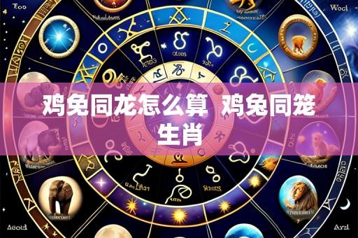 鸡免同龙怎么算  鸡兔同笼生肖