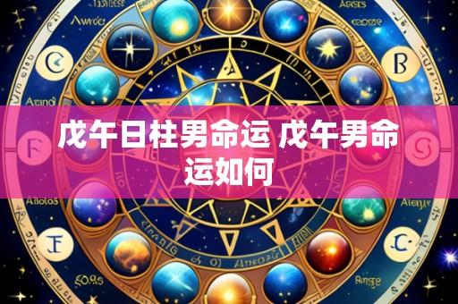 戊午日柱男命运 戊午男命运如何