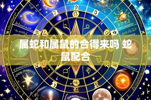 属蛇和属鼠的合得来吗 蛇鼠配合