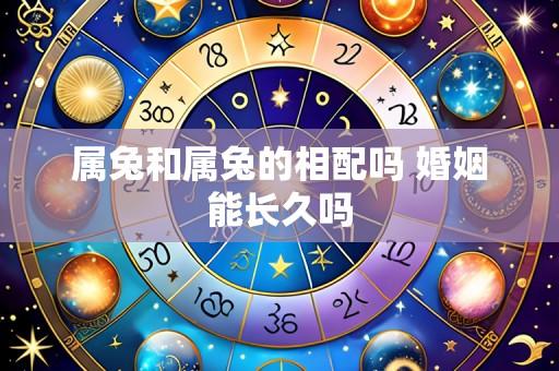 属兔和属兔的相配吗 婚姻能长久吗