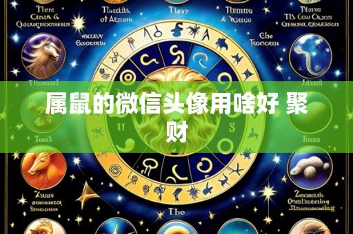 属鼠的微信头像用啥好 聚财