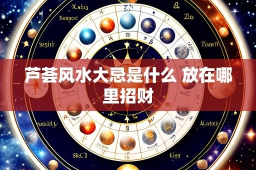芦荟风水大忌是什么 放在哪里招财