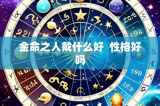 金命之人戴什么好 性格好吗