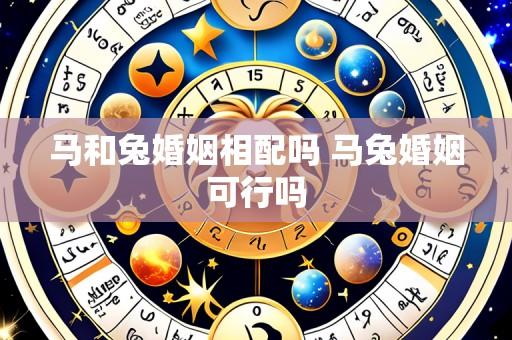 马和兔婚姻相配吗 马兔婚姻可行吗