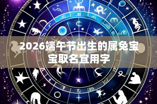 2026端午节出生的属兔宝宝取名宜用字