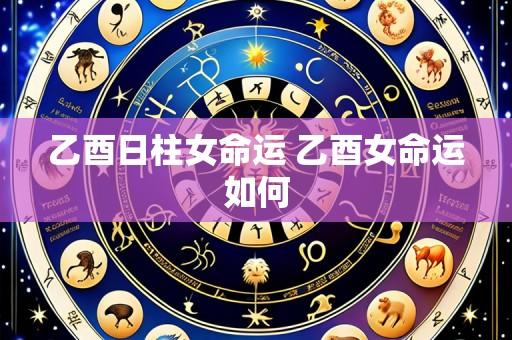 乙酉日柱女命运 乙酉女命运如何