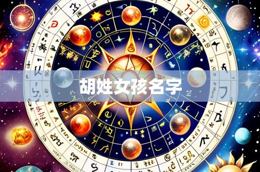 胡姓女孩名字
