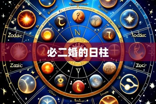 必二婚的日柱