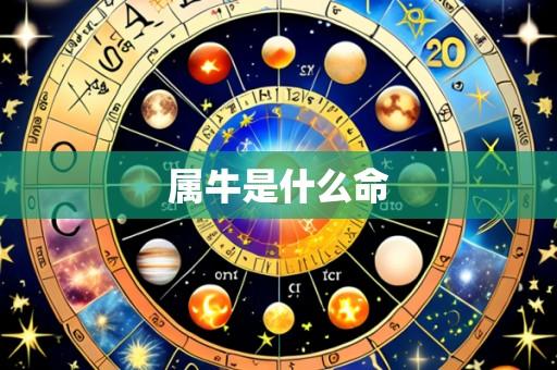 属牛是什么命