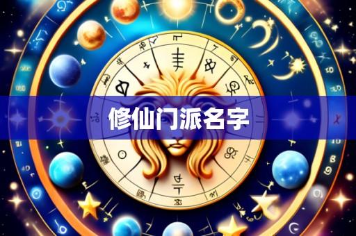 修仙门派名字