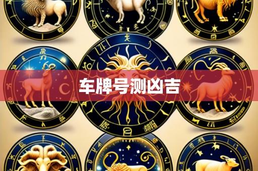 车牌号测凶吉