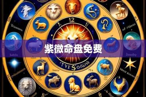 紫微命盘免费