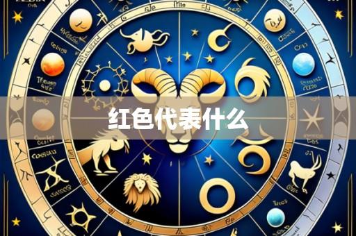 红色代表什么