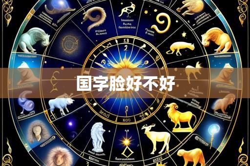 国字脸好不好