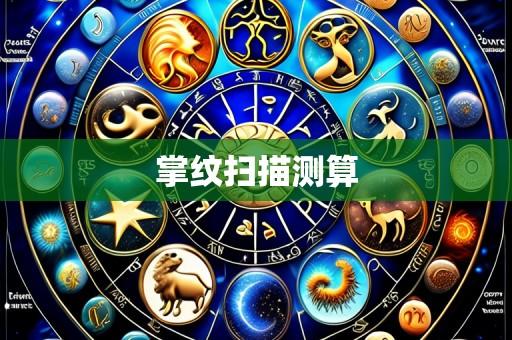 掌纹扫描测算
