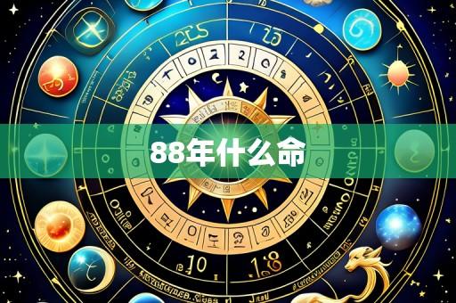 88年什么命