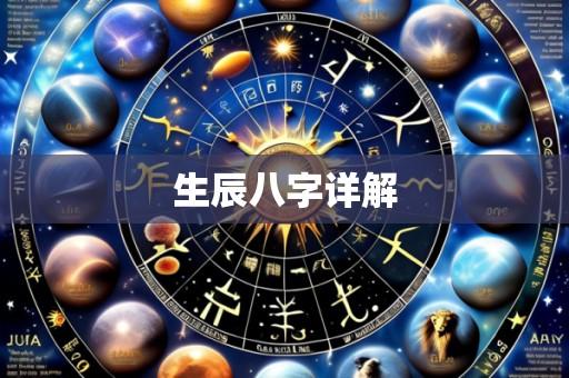 生辰八字详解