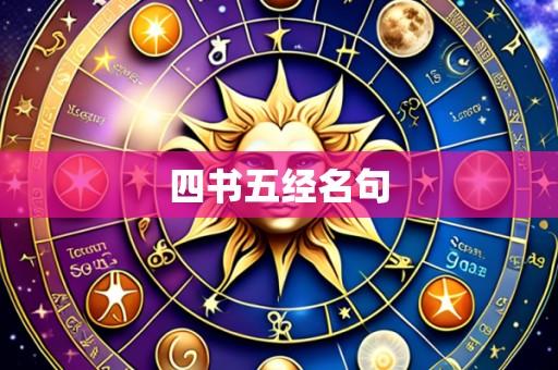 四书五经名句