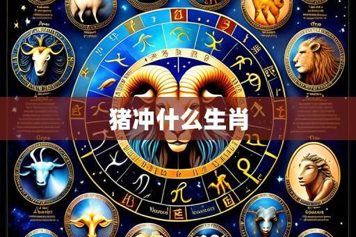 猪冲什么生肖
