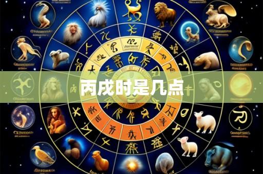 丙戌时是几点