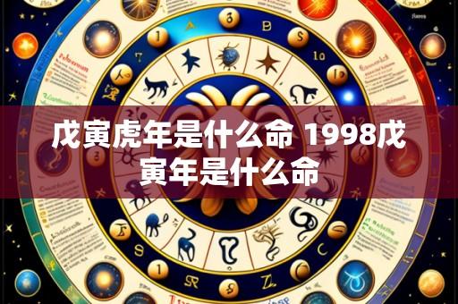 戊寅虎年是什么命 1998戊寅年是什么命
