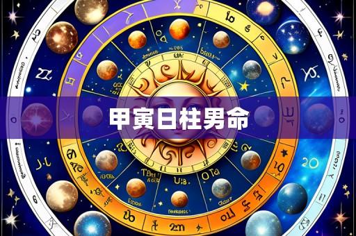 甲寅日柱男命