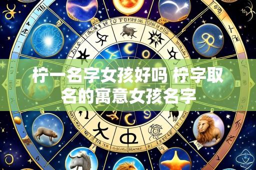 柠一名字女孩好吗 柠字取名的寓意女孩名字