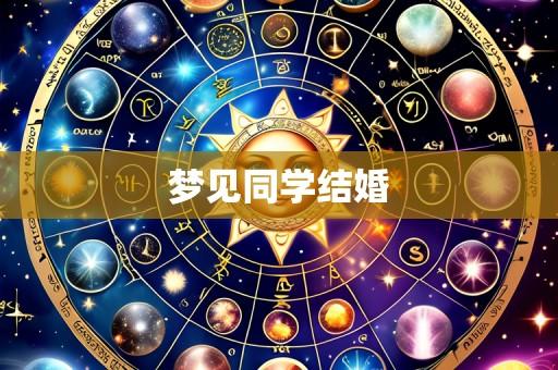 梦见同学结婚
