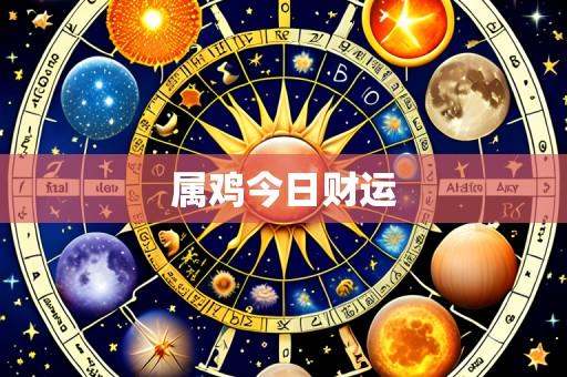 属鸡今日财运