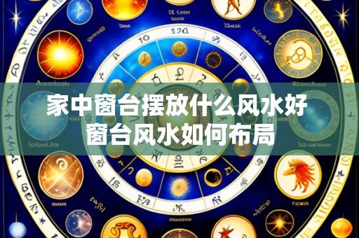 家中窗台摆放什么风水好 窗台风水如何布局