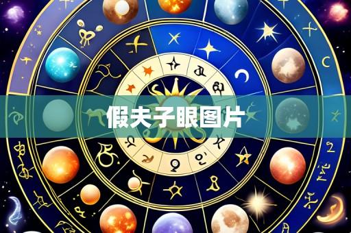假夫子眼图片