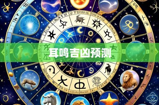 耳鸣吉凶预测