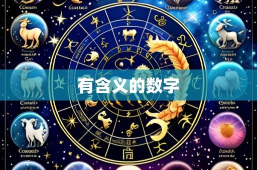 有含义的数字
