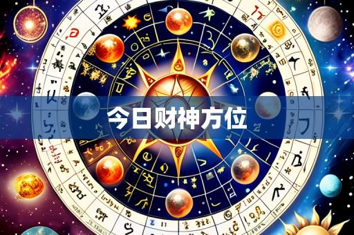 今日财神方位