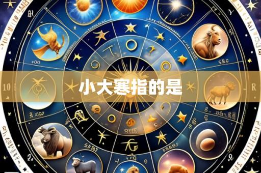 小大寒指的是