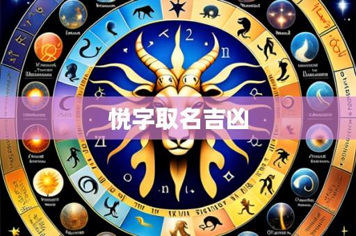 悦字取名吉凶