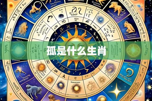 孤是什么生肖