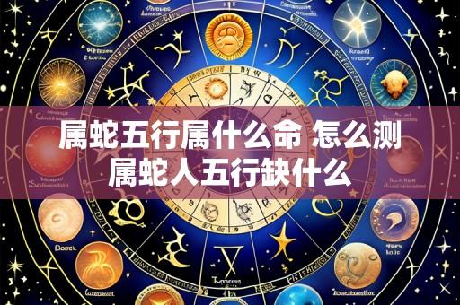 属蛇五行属什么命 怎么测属蛇人五行缺什么