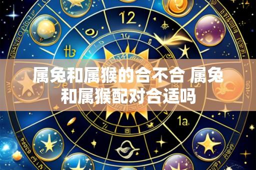 属兔和属猴的合不合 属兔和属猴配对合适吗