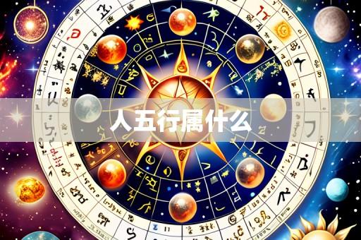 人五行属什么
