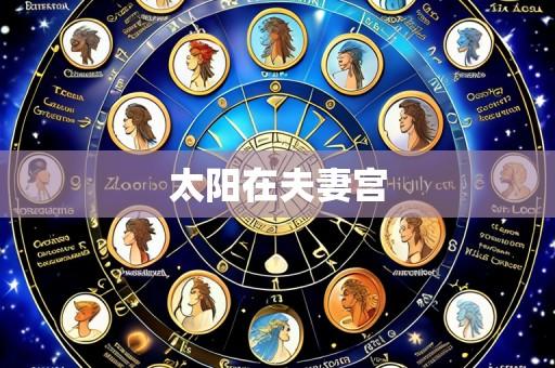 太阳在夫妻宫