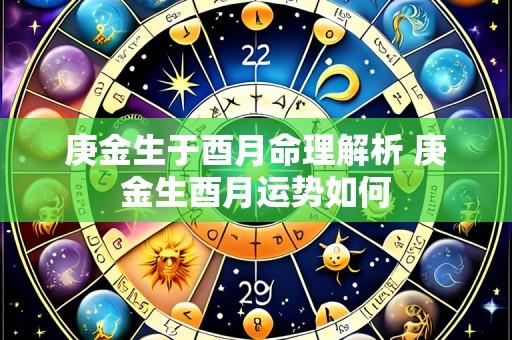 庚金生于酉月命理解析 庚金生酉月运势如何
