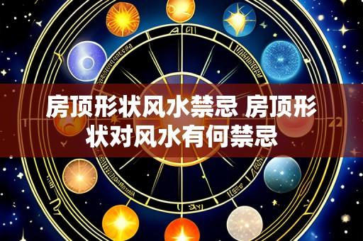 房顶形状风水禁忌 房顶形状对风水有何禁忌